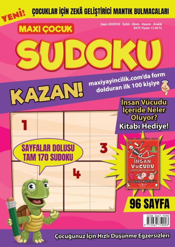 Maxi Kids Sudoku Issue 3