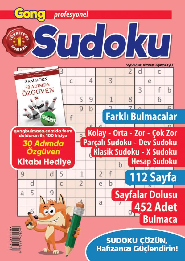 Gong Professıonal Sudoku Issue 3
