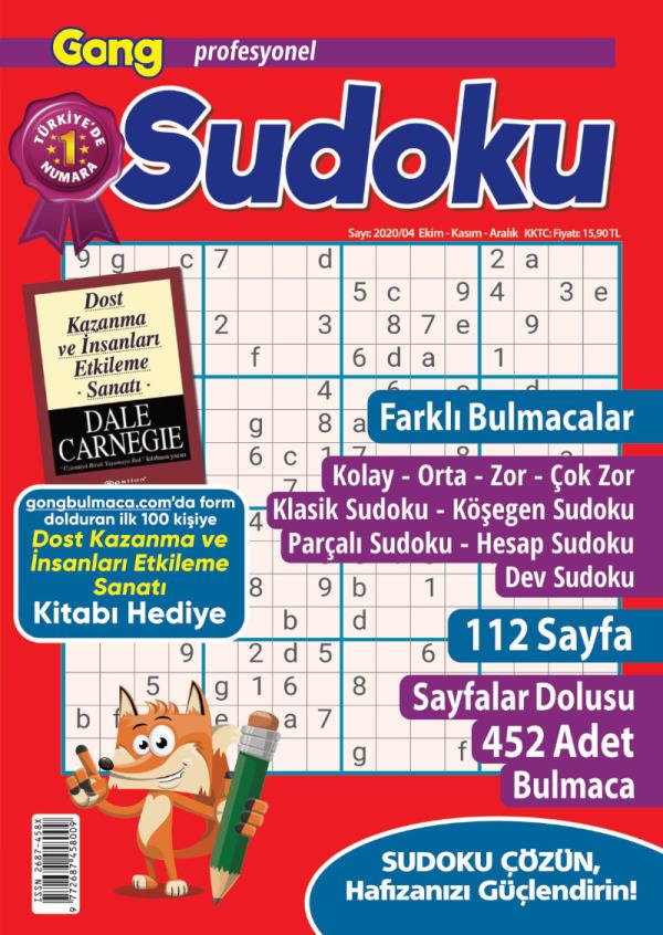 Gong Professıonal Sudoku Issue  4