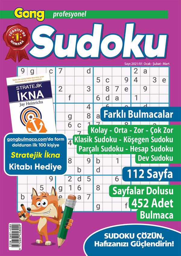 Gong Professıonal Sudoku Issue 5