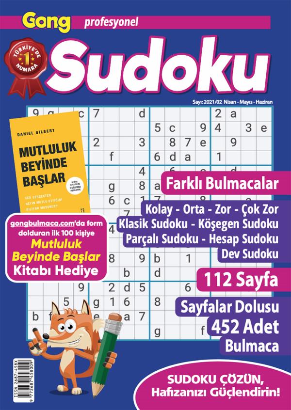 Gong Professıonal Sudoku Issue 6