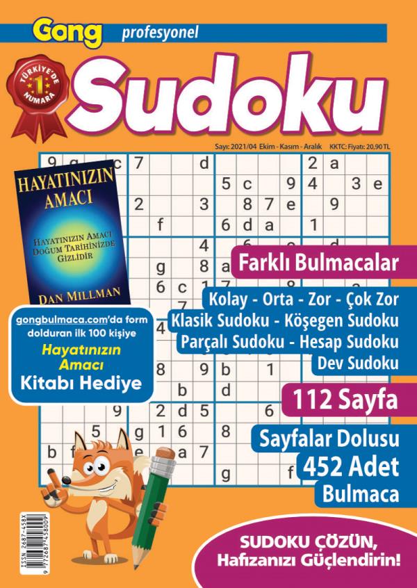 Gong Professıonal Sudoku Issue 8