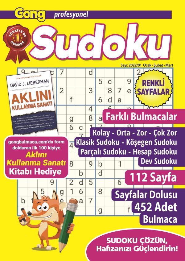 Gong Professıonal Sudoku Issue 9