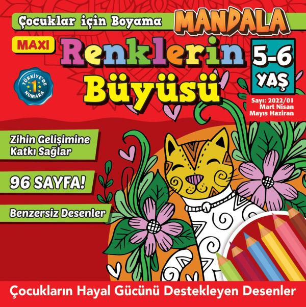 Maxi The Magic of Colors-  Coloring Book For Kids Issue 2