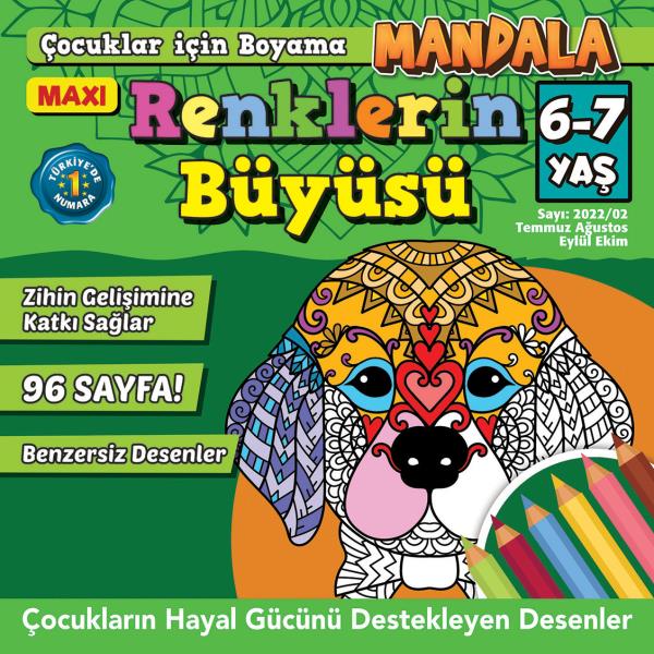 Maxi The Magic of Colors- Coloring Book For Kids Issue 3