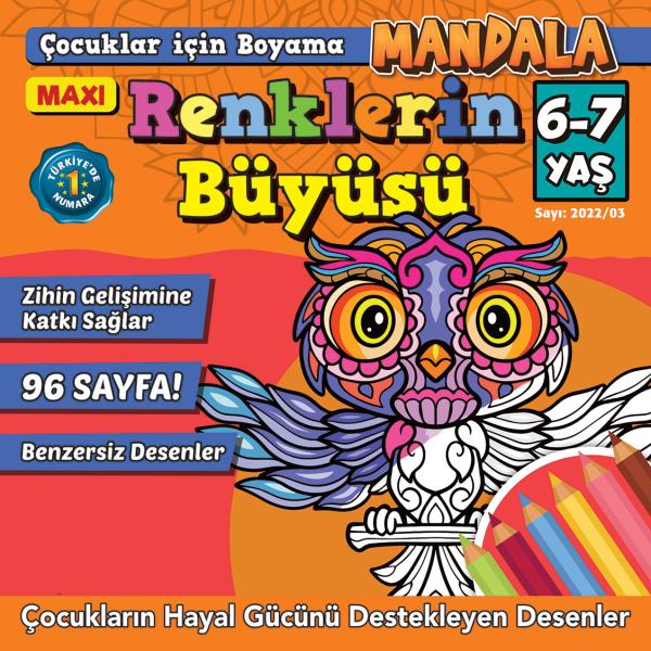 Maxi The Magic of Colors- Coloring Book For Kids Issue 4