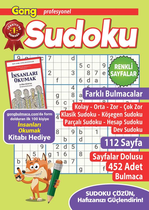 Gong Professıonal Sudoku Issue 12