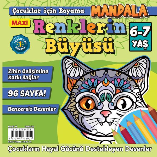 Maxi The Magic of Colors- Coloring Book For Kids Issue 5