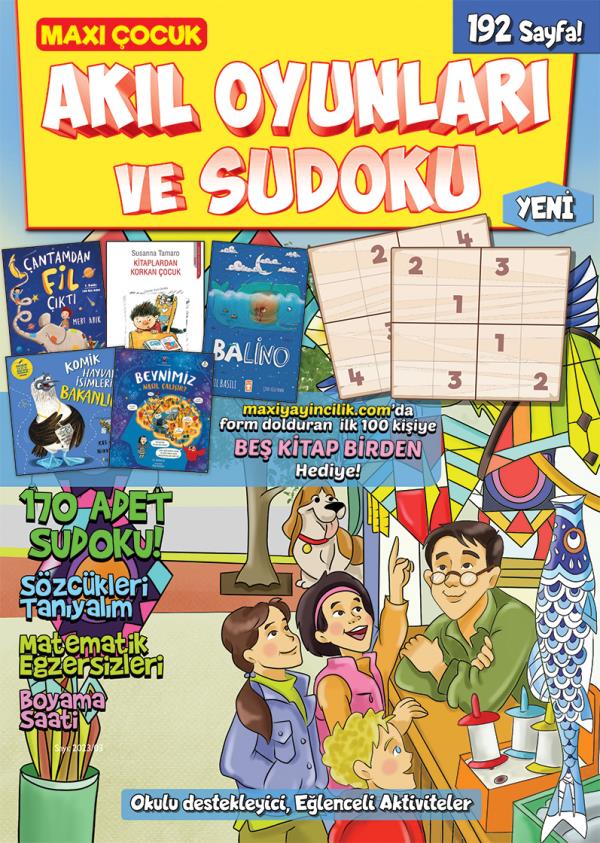 Maxi Kids Brain Games and Sudoku Issue 12