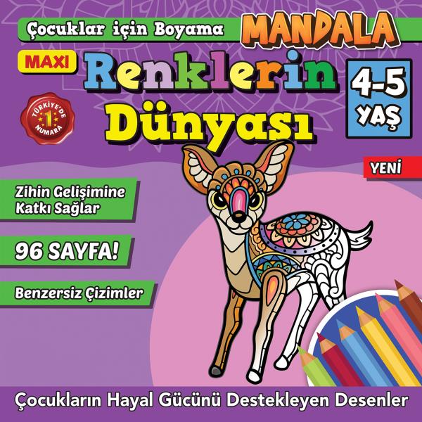 Maxi The World of Colors- Coloring Book For Kids Issue 7