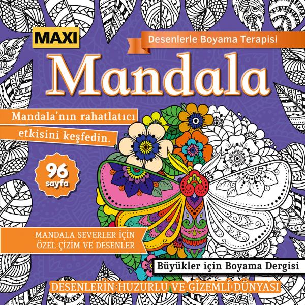 Maxi Mandala Coloring Therapy With Patterns Issue 12
