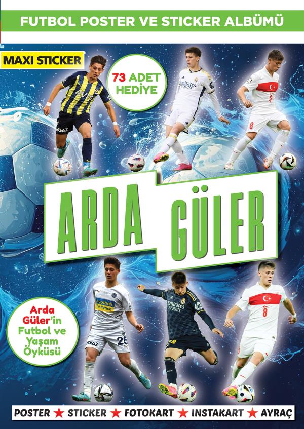 Arda Güler  Poster ve Sticker Albümü 004