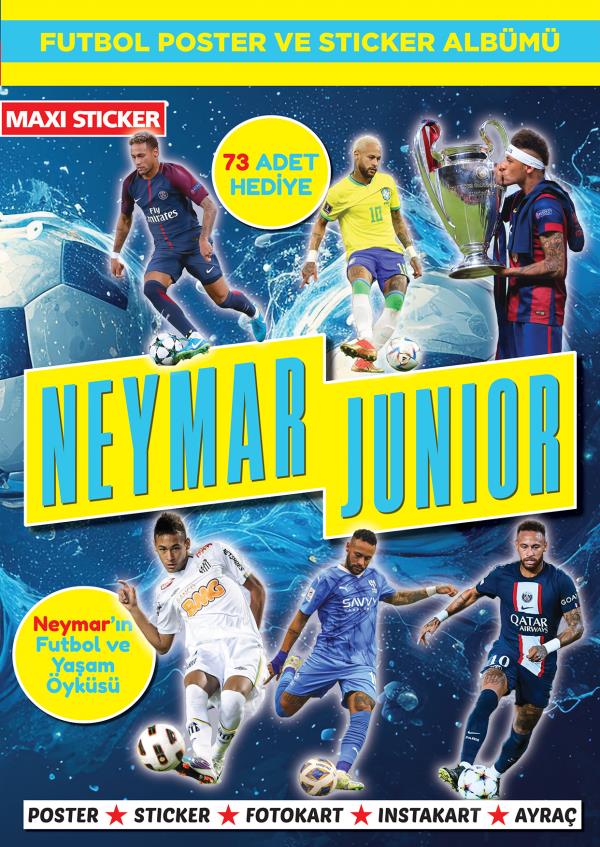 Neymar Junıor Poster ve Sticker Albümü 006