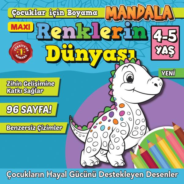 Maxi The World of Colors- Coloring Book For Kids Issue 10