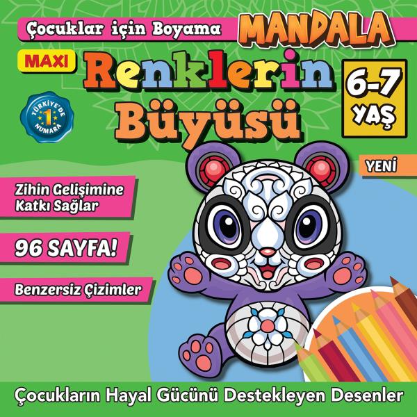 Maxi The Magic of Colors- Coloring Book For Kids Issue 10