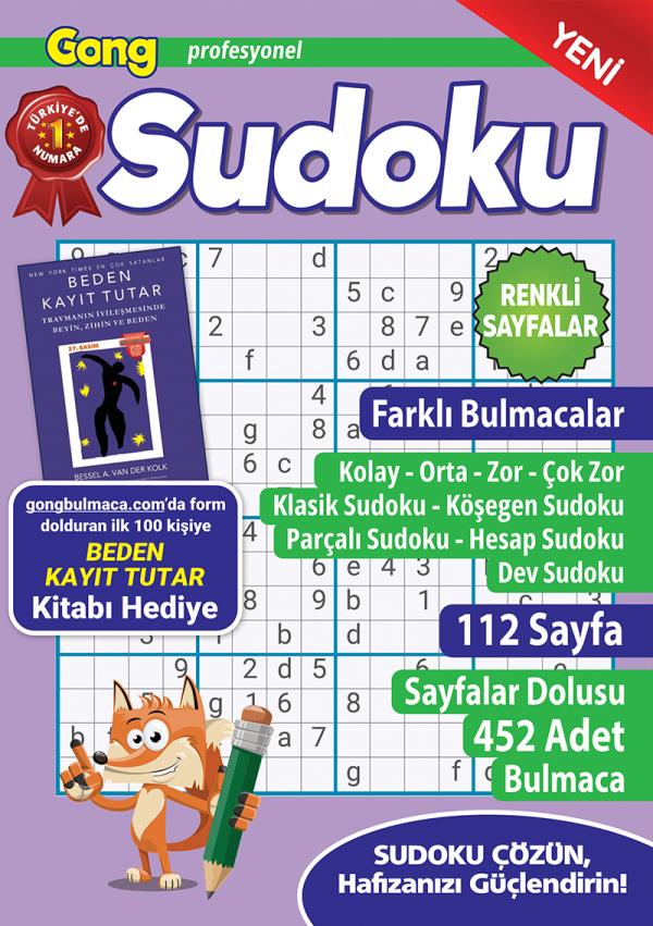 Gong Professıonal Sudoku Issue 21