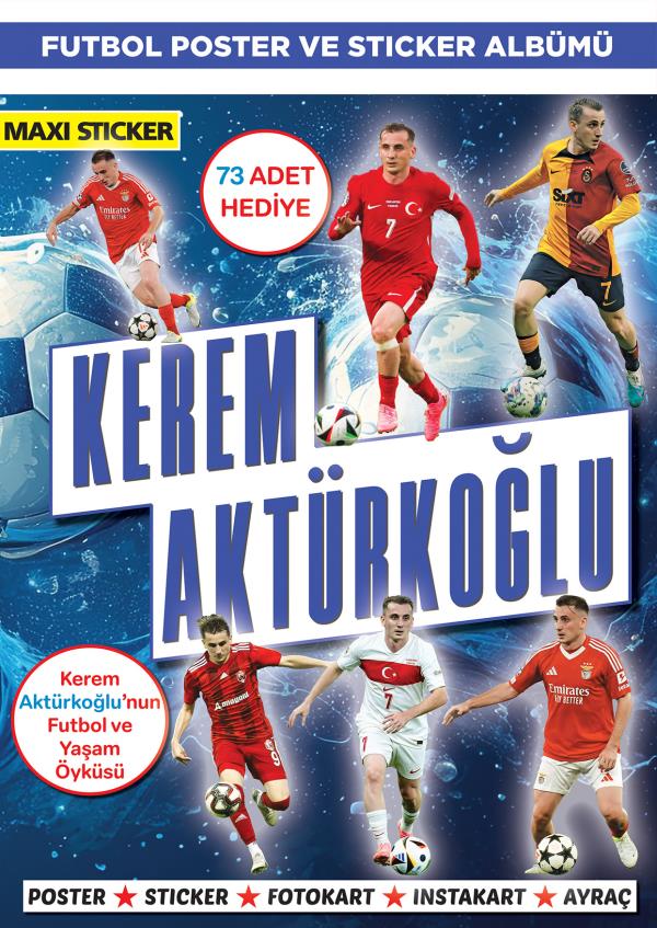 Kerem Aktürkoğlu Poster ve Sticker Albümü 007	
