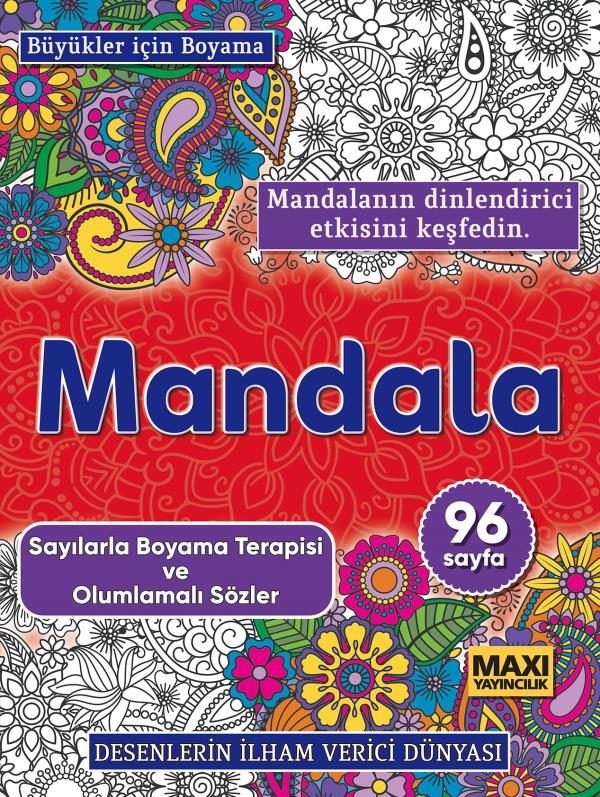 mandala with numbers 01