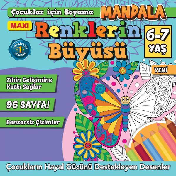 Maxi The Magic of Colors- Coloring Book For Kids Issue 12