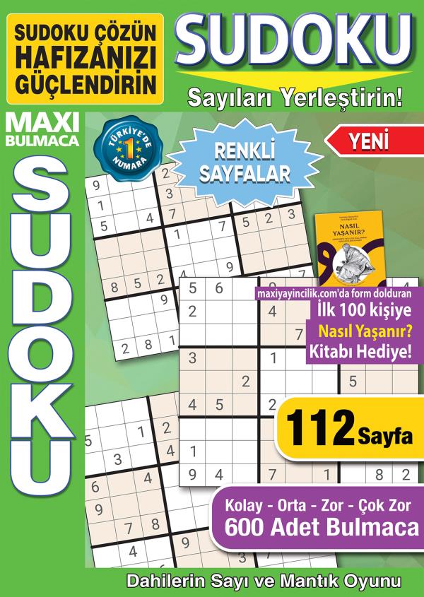 Maxi Sudoku Bulmaca 34